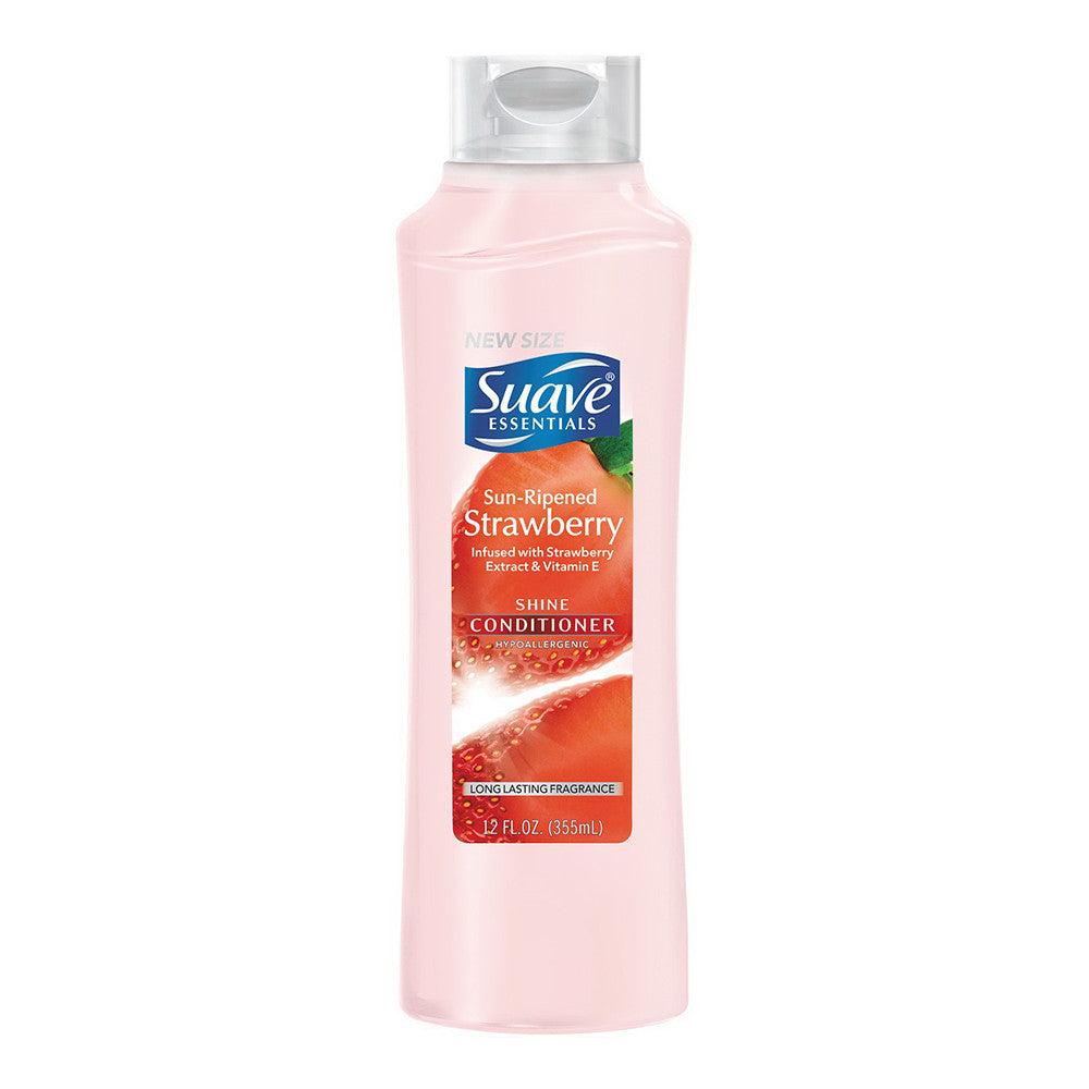 Suave Essentials Strawberry Conditioner, 12 Oz
